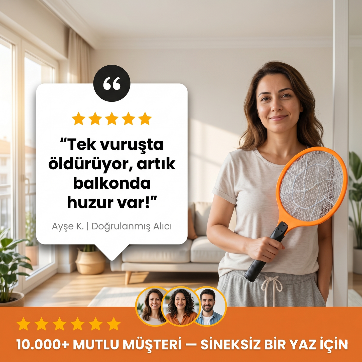 Elektrikli Sinek Raketi – Güçlü Elektrik Akımıyla Anında Öldürür